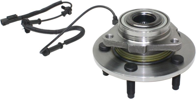 Wheel Hubs With Bearing With Sensor Naturally Aspirated 4-Door Crew Cab Pickup With Rear Wheel ABS Brakes With Speed Sensor