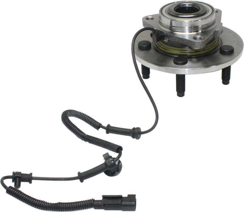Wheel Hubs With Bearing With Sensor Naturally Aspirated 4-Door Crew Cab Pickup With Rear Wheel ABS Brakes With Speed Sensor