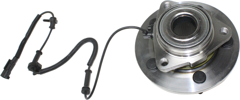 Wheel Hubs With Bearing With Sensor Naturally Aspirated 4-Door Crew Cab Pickup With Rear Wheel ABS Brakes With Speed Sensor