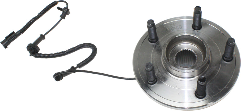 Wheel Hubs With Bearing With Sensor Naturally Aspirated 4-Door Crew Cab Pickup With Rear Wheel ABS Brakes With Speed Sensor