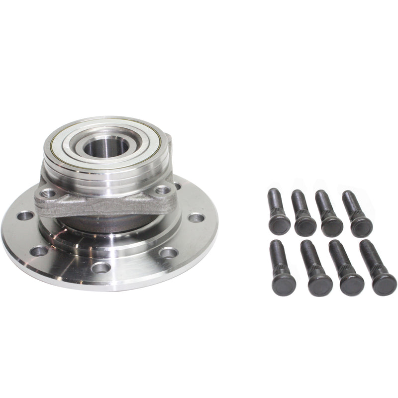 Front Driver and Passenger Side Wheel Hubs With Bearing