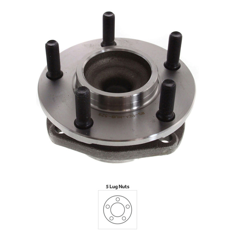 Hub Assembly Rear Passenger & Driver Side