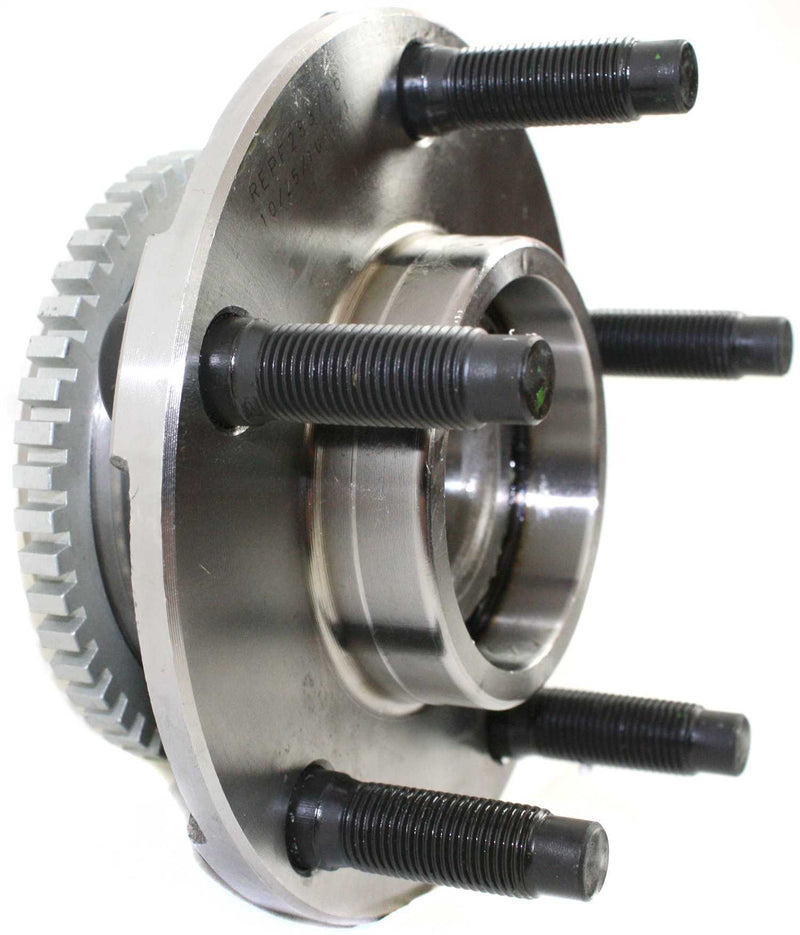 Front Driver and Passenger Side Wheel Hubs With Bearing