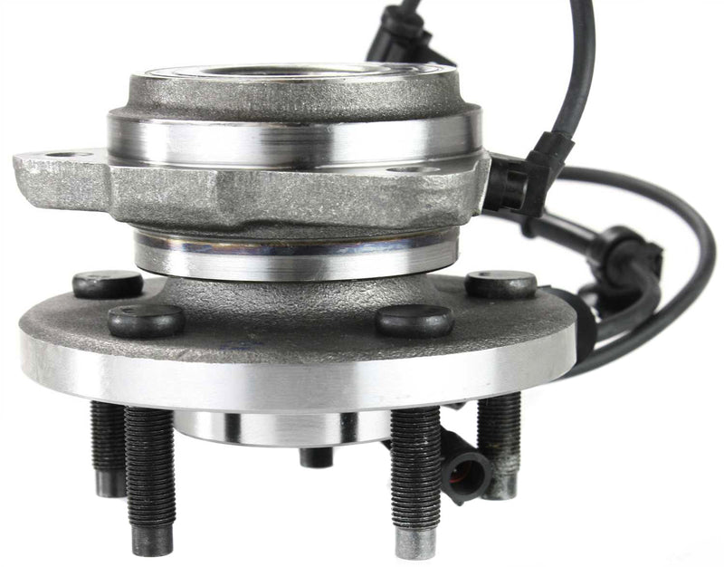 Front Driver and Passenger Side Wheel Hubs With Bearing With Sensor Four Wheel Drive