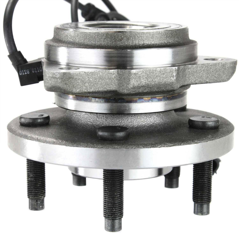 Front Driver and Passenger Side Wheel Hubs With Bearing With Sensor Four Wheel Drive