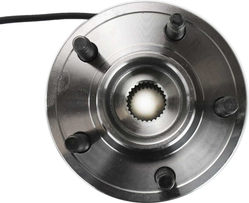 Front Driver and Passenger Side Wheel Hubs With Bearing With Sensor Four Wheel Drive