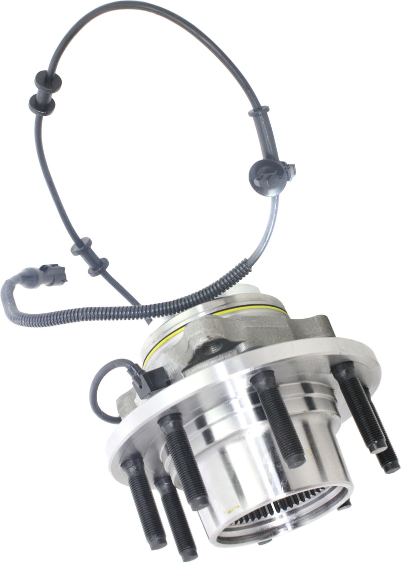 Front Driver and Passenger Side Wheel Hubs With Bearing With Sensor Four Wheel Drive
