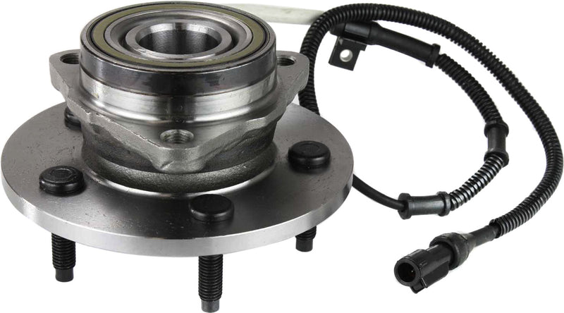 Front Driver and Passenger Side Wheel Hubs With Bearing With Sensor Four Wheel Drive