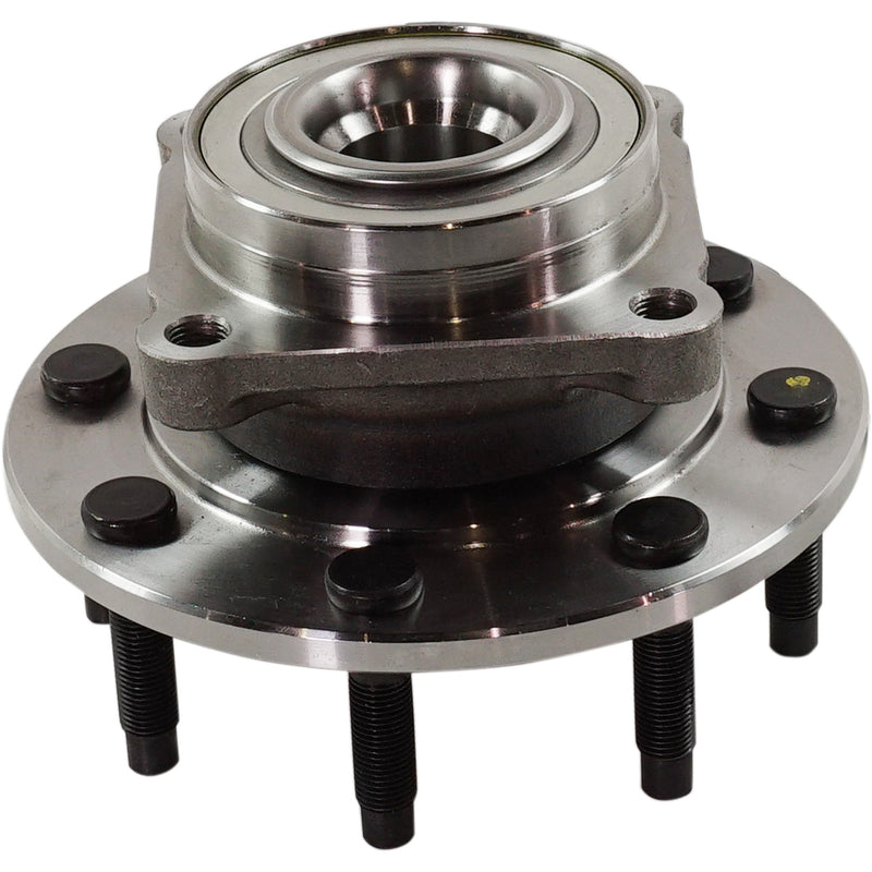 Front Driver and Passenger Side Wheel Hubs With Bearing With Sensor