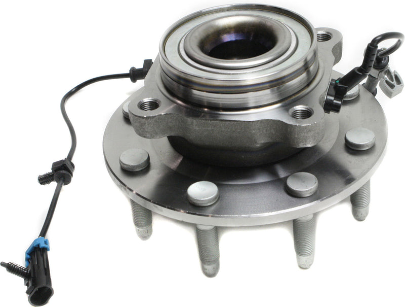 Front Driver and Passenger Side Wheel Hubs With Bearing With Sensor