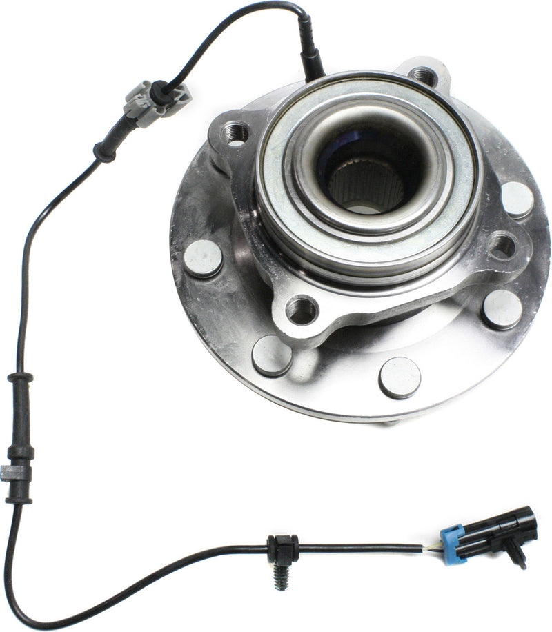 Front Driver and Passenger Side Wheel Hubs With Bearing With Sensor
