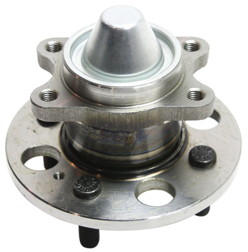 Front and Rear Driver and Passenger Side Wheel Hubs Front - w/o Bearing Rear - With Bearing Non-ABS