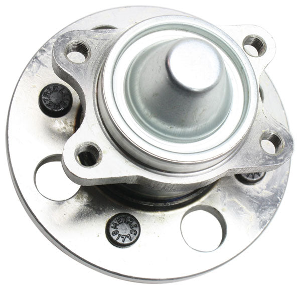Front and Rear Driver and Passenger Side Wheel Hubs Front - w/o Bearing Rear - With Bearing Non-ABS