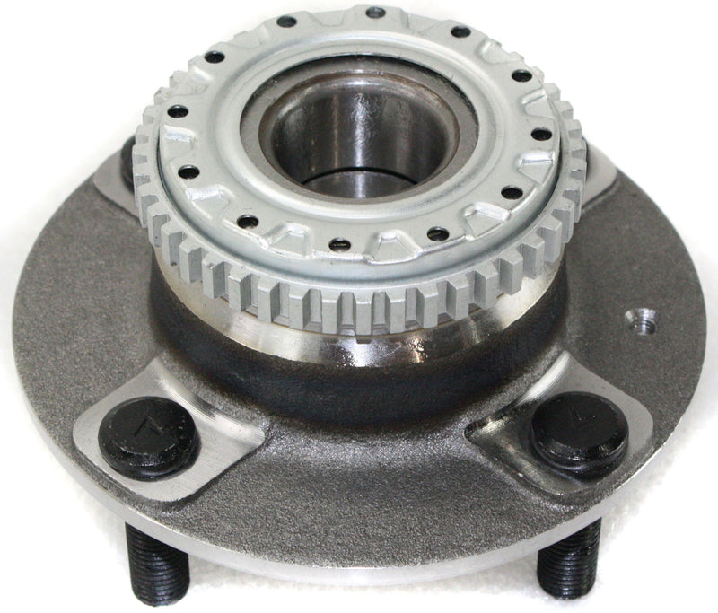 Rear Driver and Passenger Side Wheel Hubs With Bearing 44-teeth tone ring 3.38 in. ABS Tone Ring Diameter