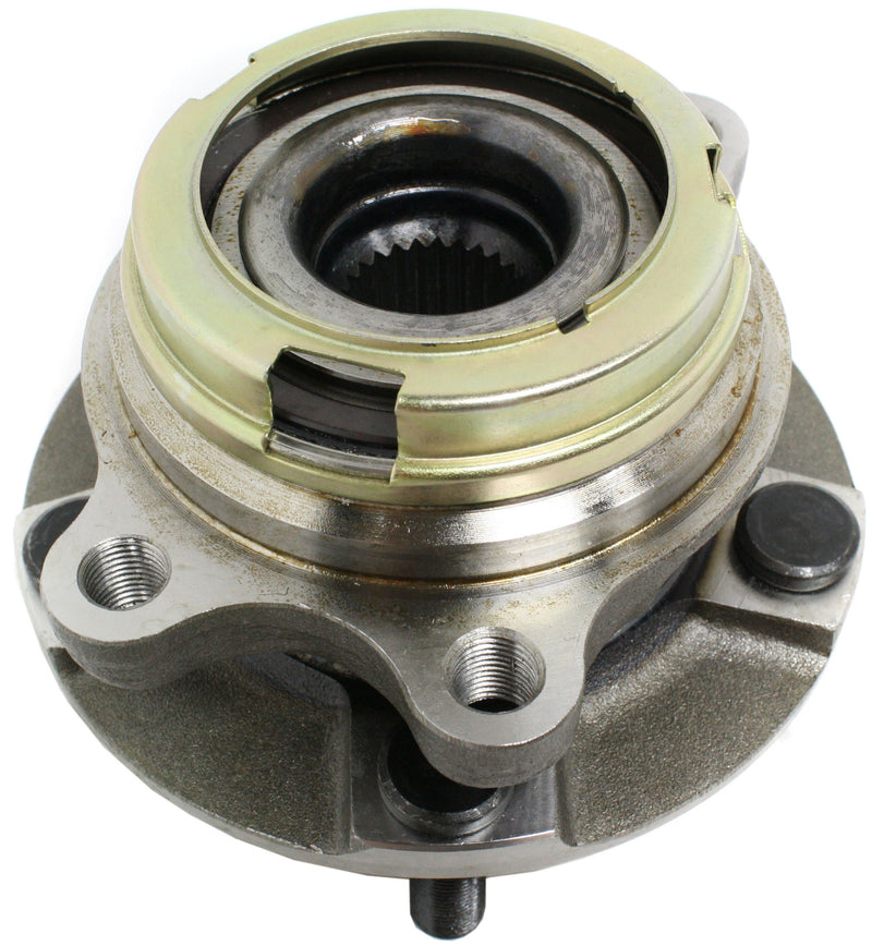 Front Driver and Passenger Side Wheel Hubs With Bearing