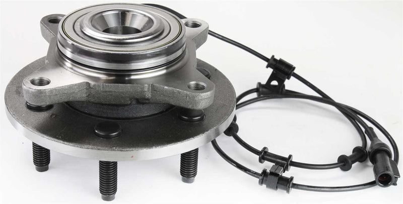 Set Of 2 - Front Wheel Hubs With Bearing With Sensor Rear Wheel Drive