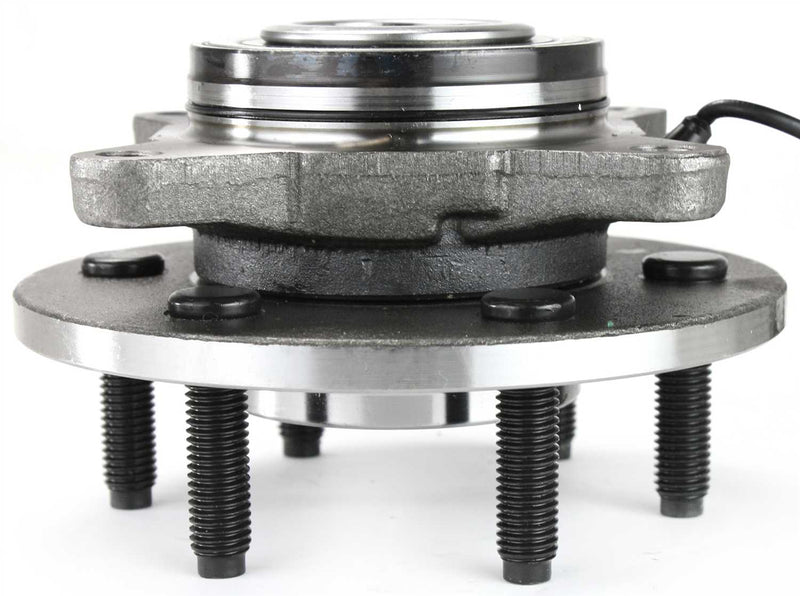 Set Of 2 - Front Wheel Hubs With Bearing With Sensor Rear Wheel Drive