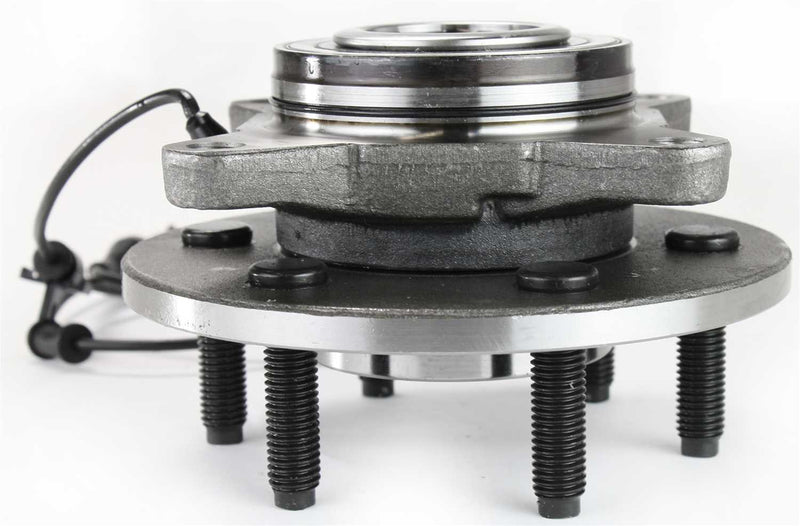 Set Of 2 - Front Wheel Hubs With Bearing With Sensor Rear Wheel Drive