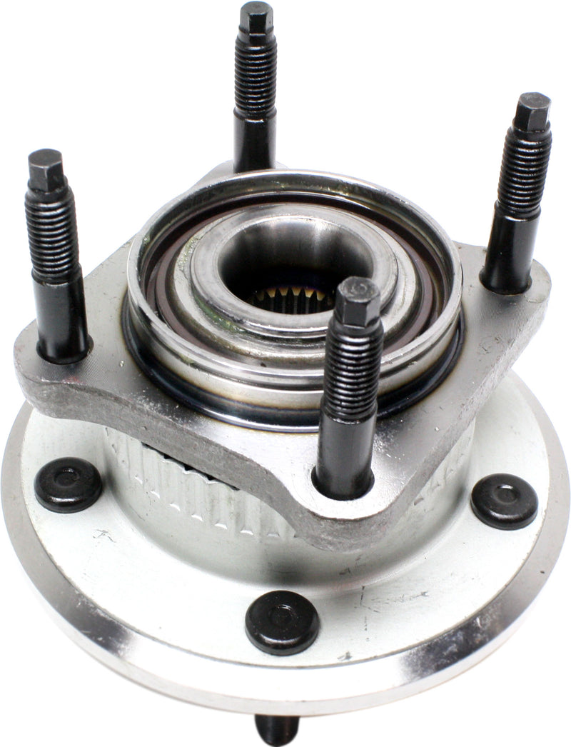 Rear Driver And Passenger Side Wheel Hubs With Bearing 5 X 5 In. Bolt Pattern