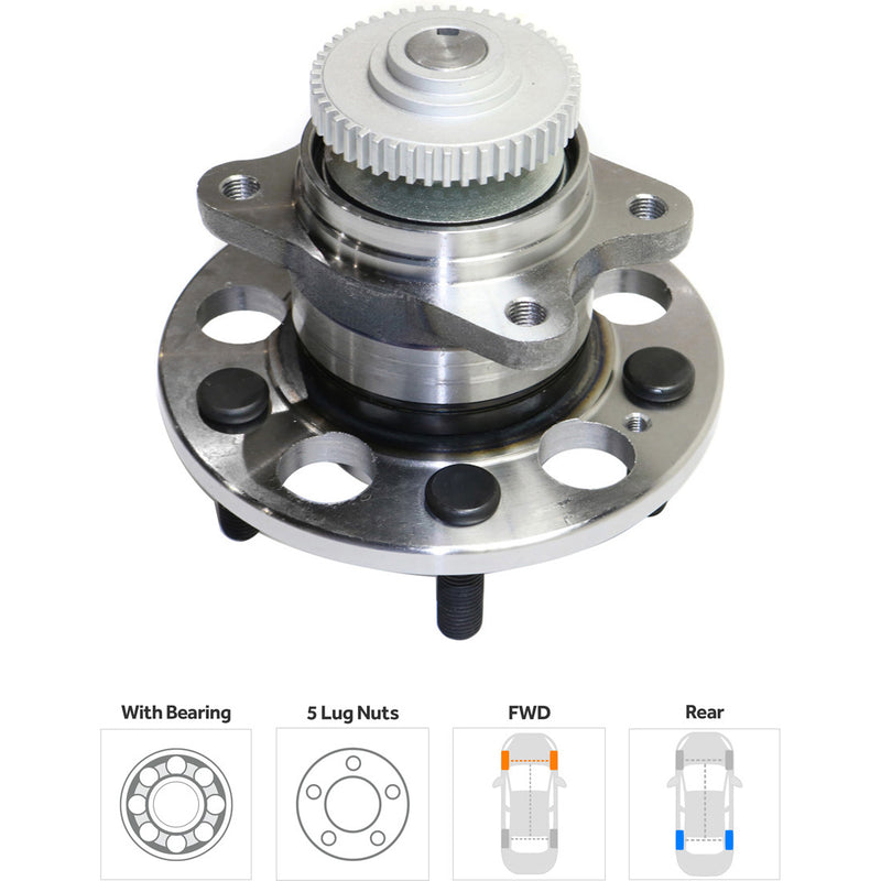Rear Wheel Hubs With Bearing