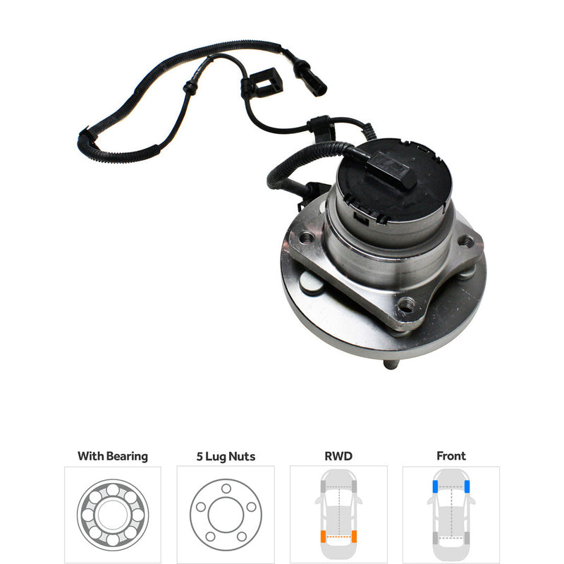 Front Wheel Hubs With Bearing With Sensor