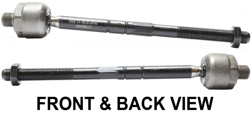 Set Of 2 - Front Driver and Passenger Side Inner Tie Rod Ends