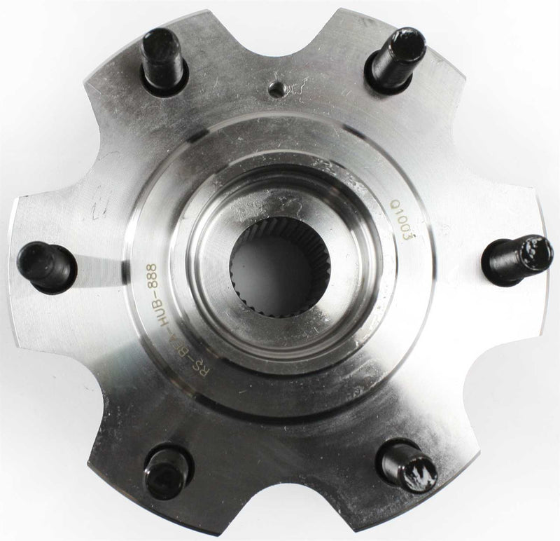 Set Of 2 - Front Wheel Hubs With Bearing Four Wheel Drive