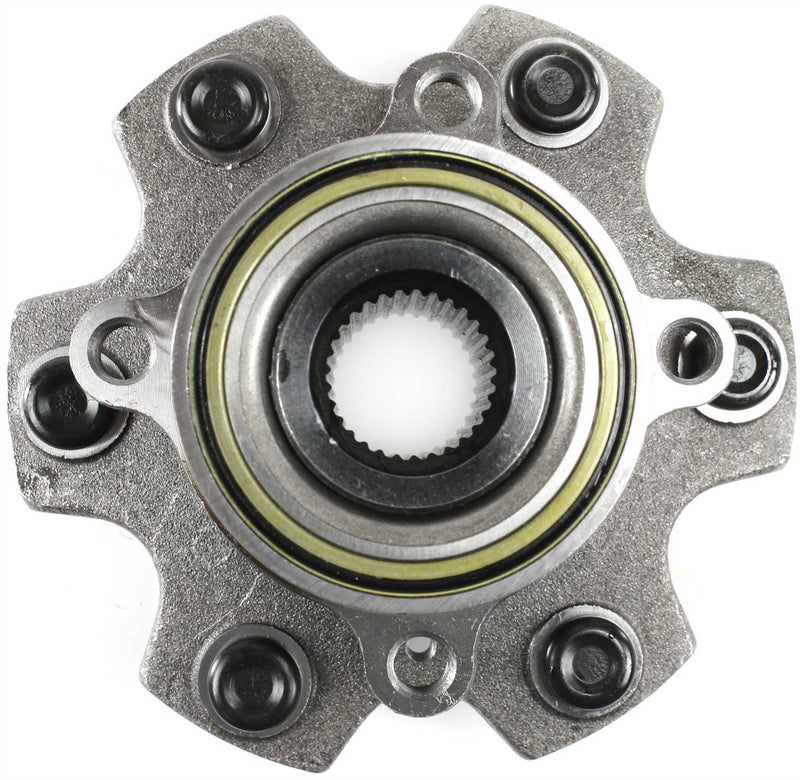 Set Of 2 - Front Wheel Hubs With Bearing Four Wheel Drive