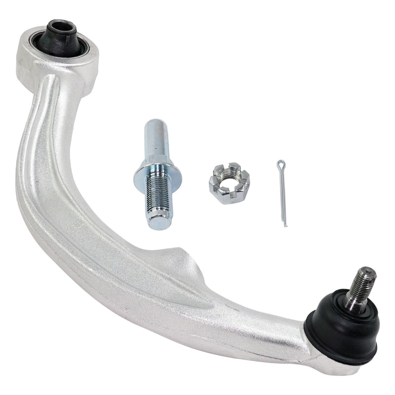 Front, Driver and Passenger Side, Lower, Rearward Control Arms