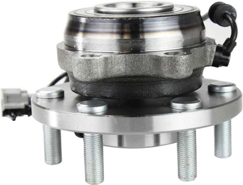 Set Of 2 - Front Wheel Hubs With Bearing With Sensor Four Wheel Drive