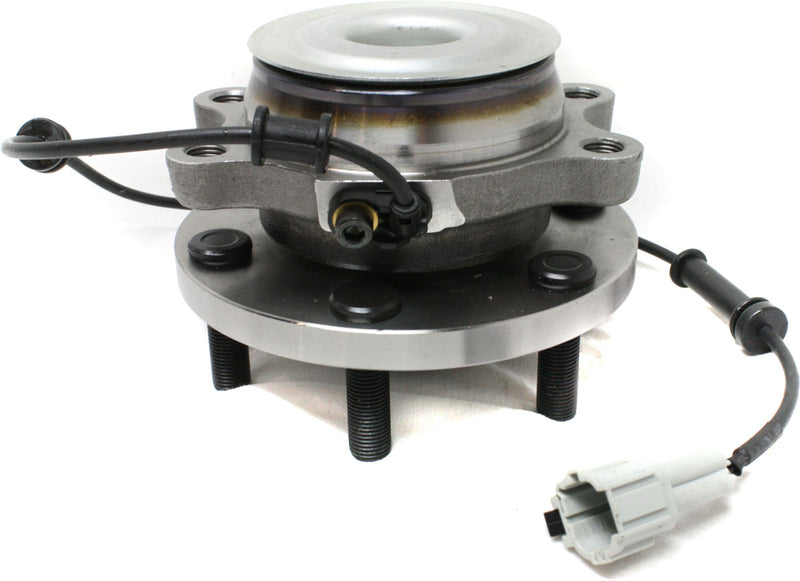 Set Of 2 - Front Wheel Hubs With Bearing With Sensor 6 x 4.5 in. Bolt Pattern Rear Wheel Drive