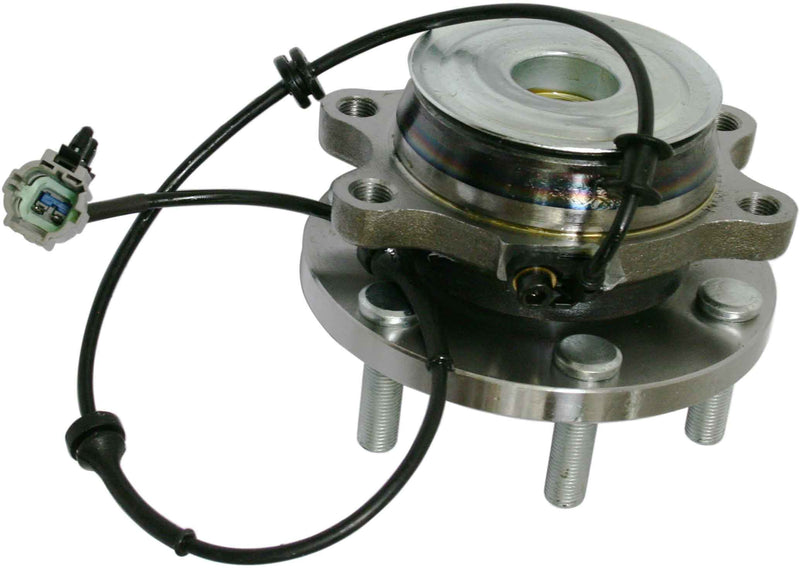 Set Of 4 - Front and Rear Wheel Hubs With Bearing With Sensor Rear Wheel Drive
