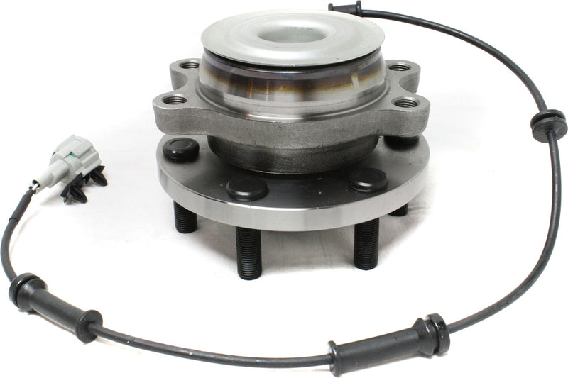 Set Of 4 - Front and Rear Wheel Hubs With Bearing With Sensor Rear Wheel Drive