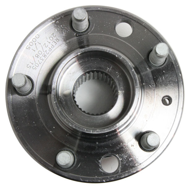 Set Of 4 - Front and Rear Wheel Hubs With Bearing Non-ABS