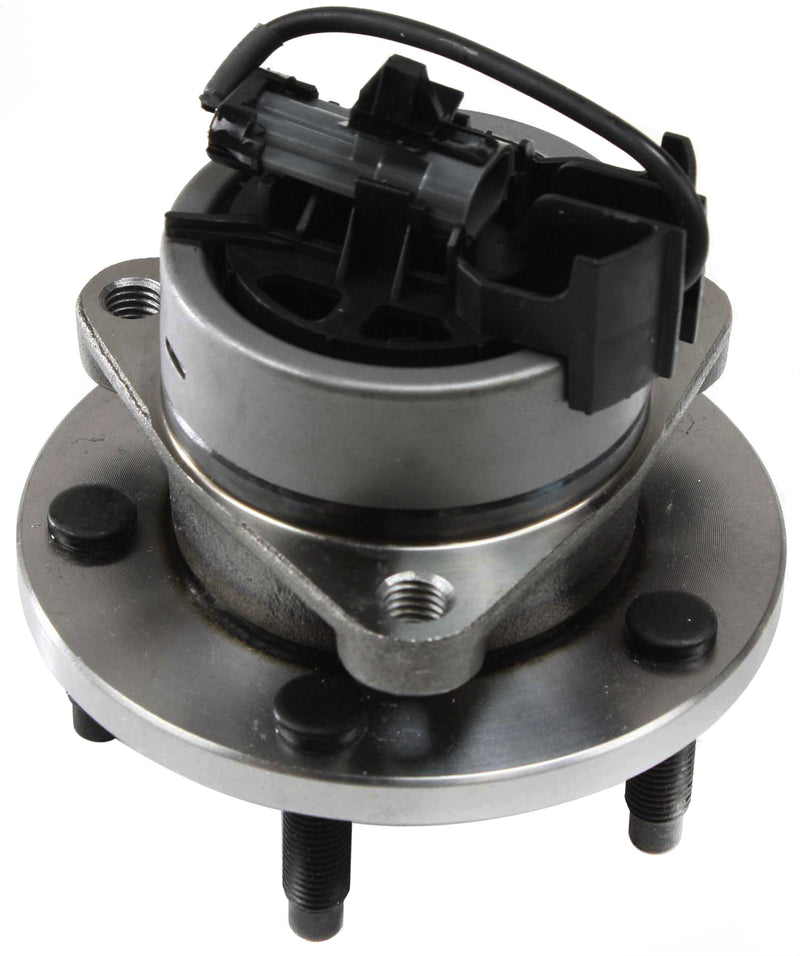 Set Of 2 - Front Wheel Hubs With Bearing With Sensor 5 Lugs