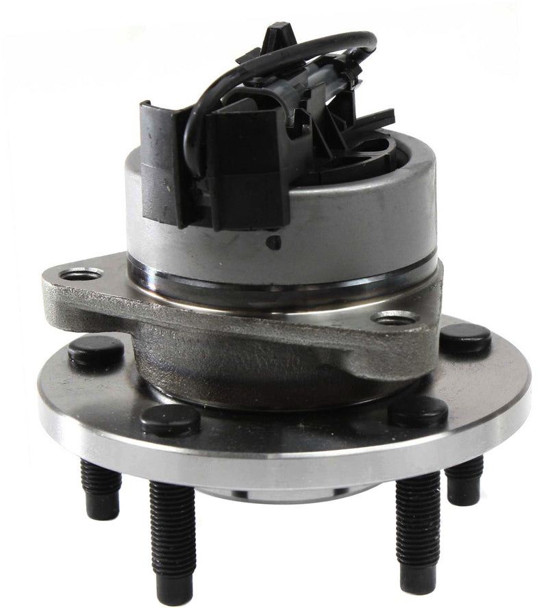 Set Of 2 - Front Wheel Hubs With Bearing With Sensor 5 Lugs