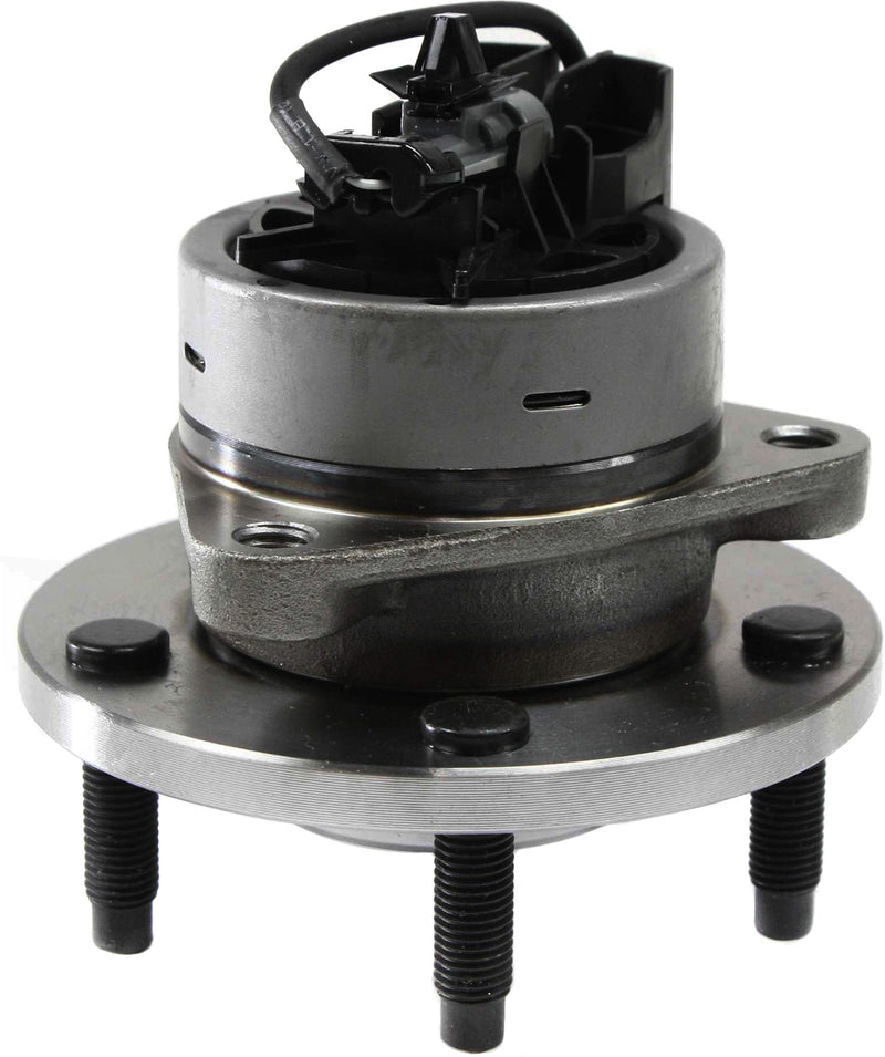 Set Of 2 - Front Wheel Hubs With Bearing With Sensor 5 Lugs