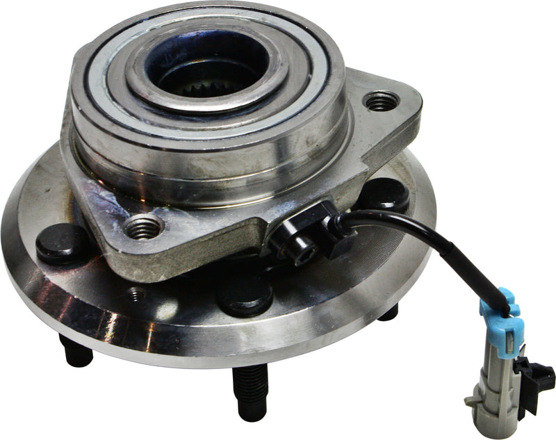 Front And Rear Driver And Passenger Side Wheel Hubs With Bearing