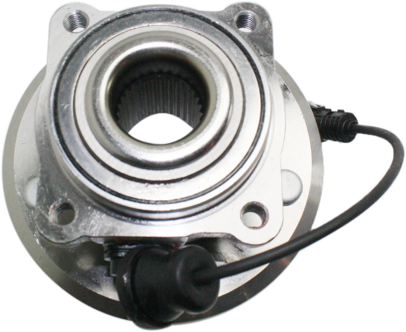 Front And Rear Driver And Passenger Side Wheel Hubs With Bearing