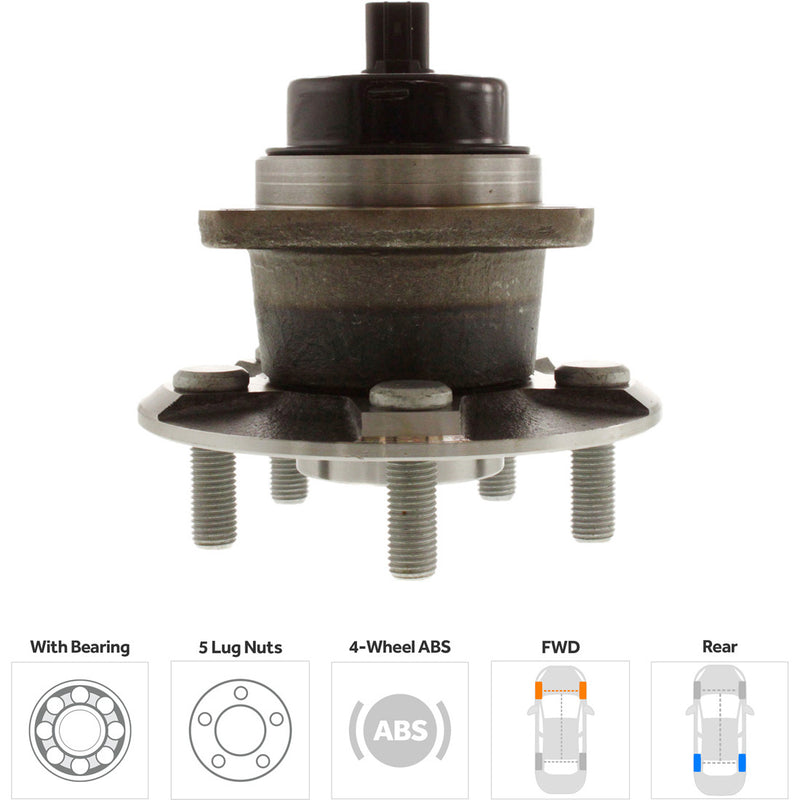 Hub Assembly Front & Rear Passenger & Driver Side