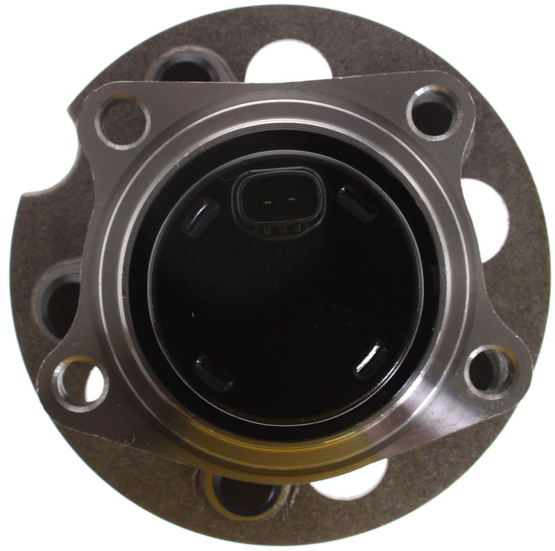 Set Of 2 - Rear Wheel Hubs With Bearing With Sensor Front Wheel Drive 4-Wheel ABS