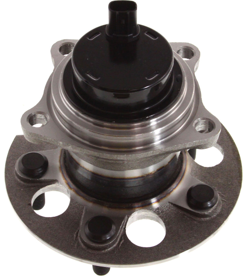 Set Of 2 - Rear Wheel Hubs With Bearing With Sensor Front Wheel Drive 4-Wheel ABS
