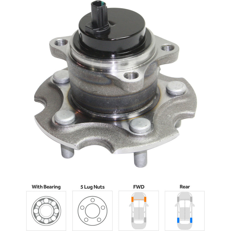 Rear Wheel Hubs With Bearing With Sensor