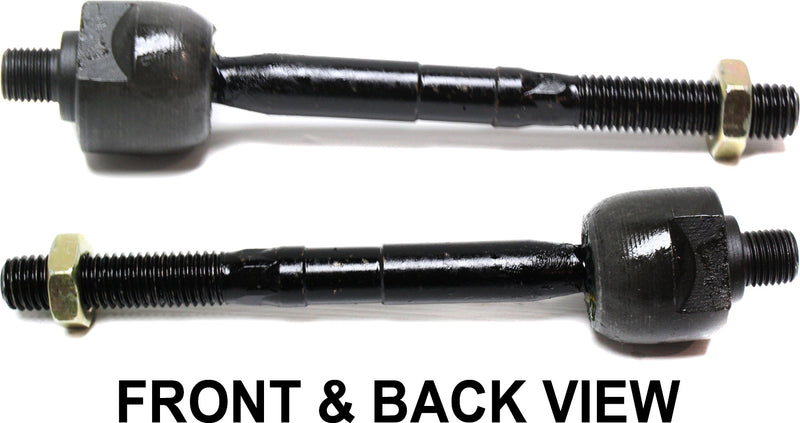 Set Of 2 - Front Driver and Passenger Side Inner Tie Rod Ends