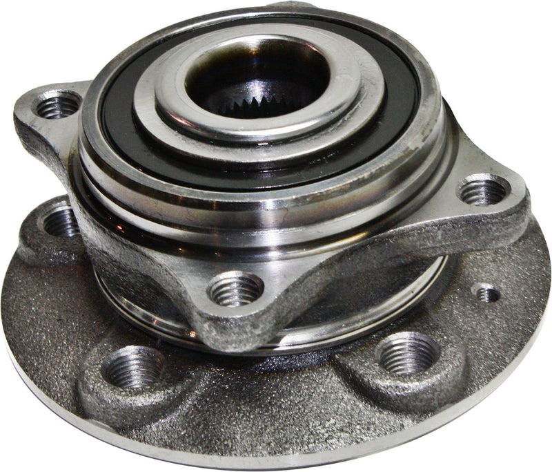 Set Of 2 - Front Wheel Hubs With Bearing Lug bolts not included
