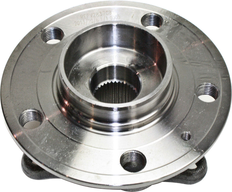 Set Of 2 - Front Wheel Hubs With Bearing Lug bolts not included