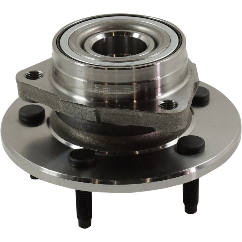 Set Of 2 - Front Wheel Hubs With Bearing Four Wheel Drive 2-Wheel ABS