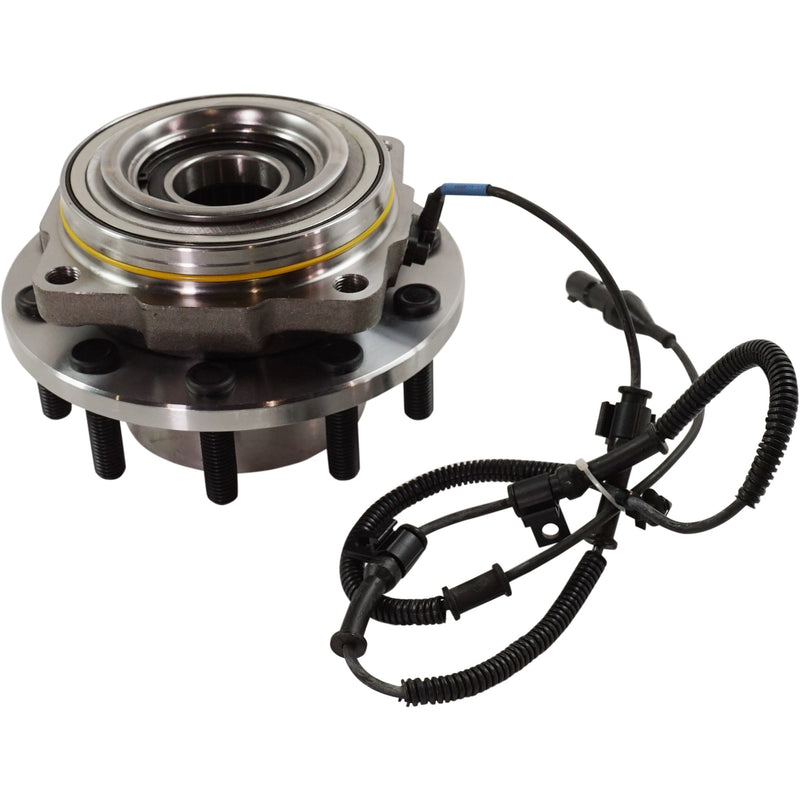 Set Of 2 - Front Wheel Hubs With Bearing With Sensor 4 X 4 Dual Rear Wheels