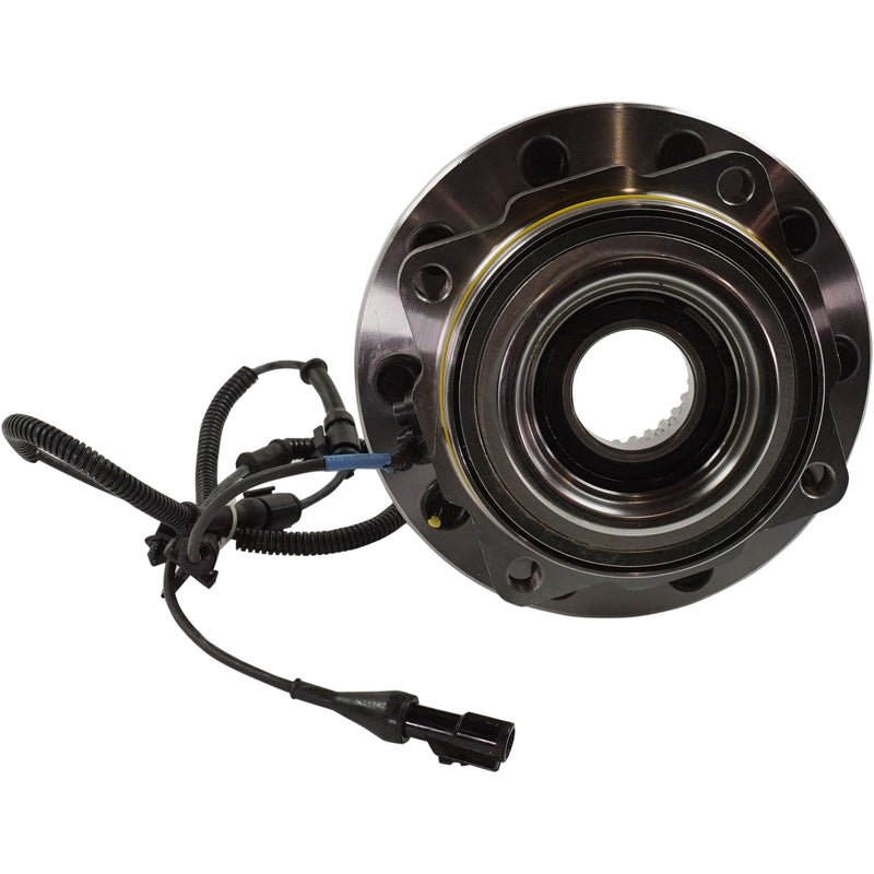 Set Of 2 - Front Wheel Hubs With Bearing With Sensor 4 X 4 Dual Rear Wheels