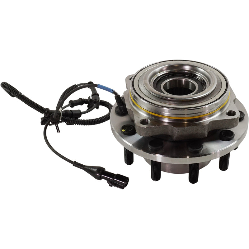 Set Of 2 - Front Wheel Hubs With Bearing With Sensor 4 X 4 Dual Rear Wheels